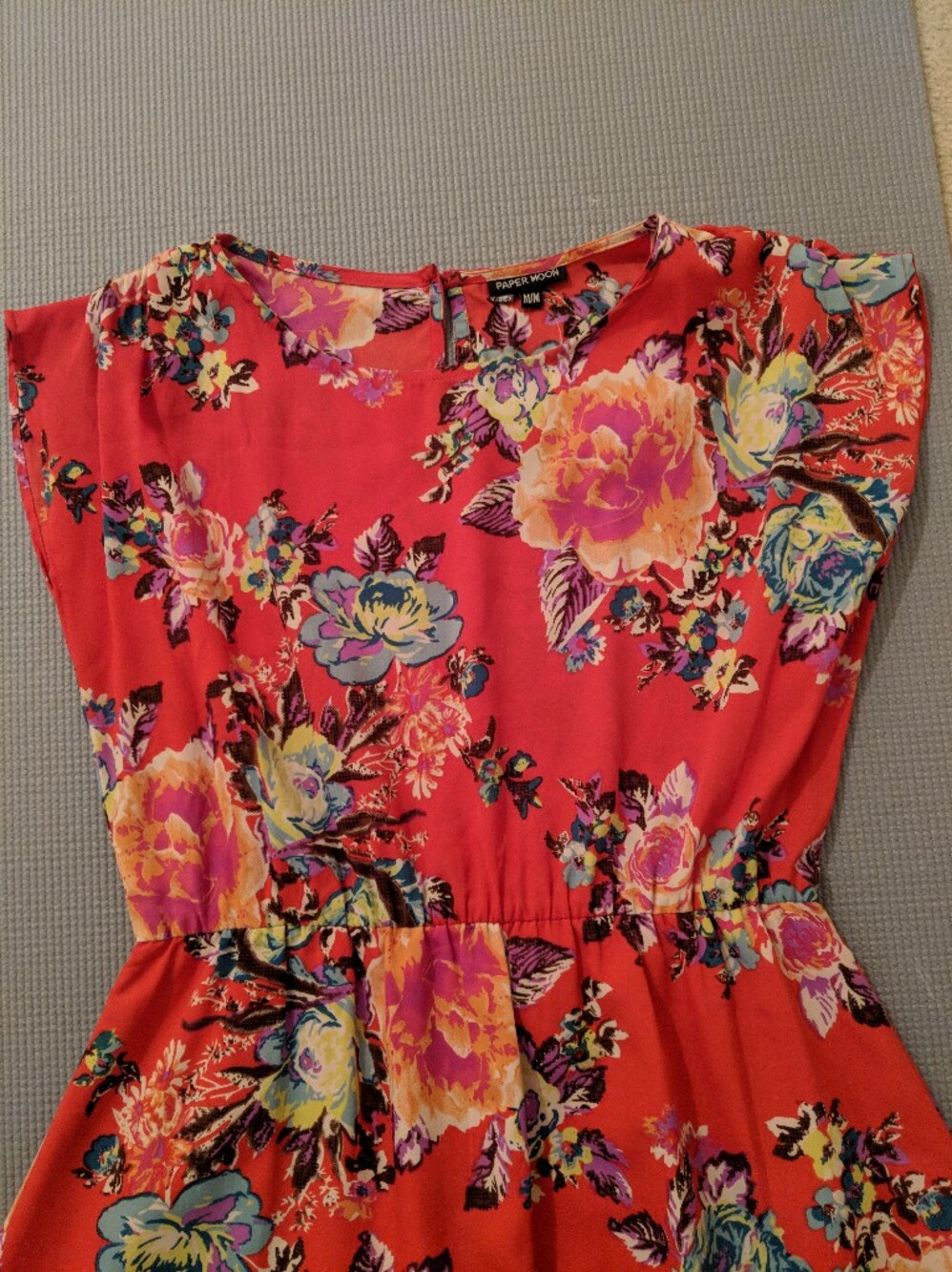 NWOT Papermoon Floral high low dress
